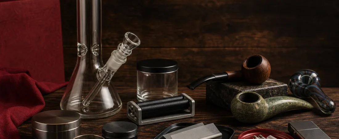 Bongs e cachimbos: diferenças, materiais e como escolher o acessório certo