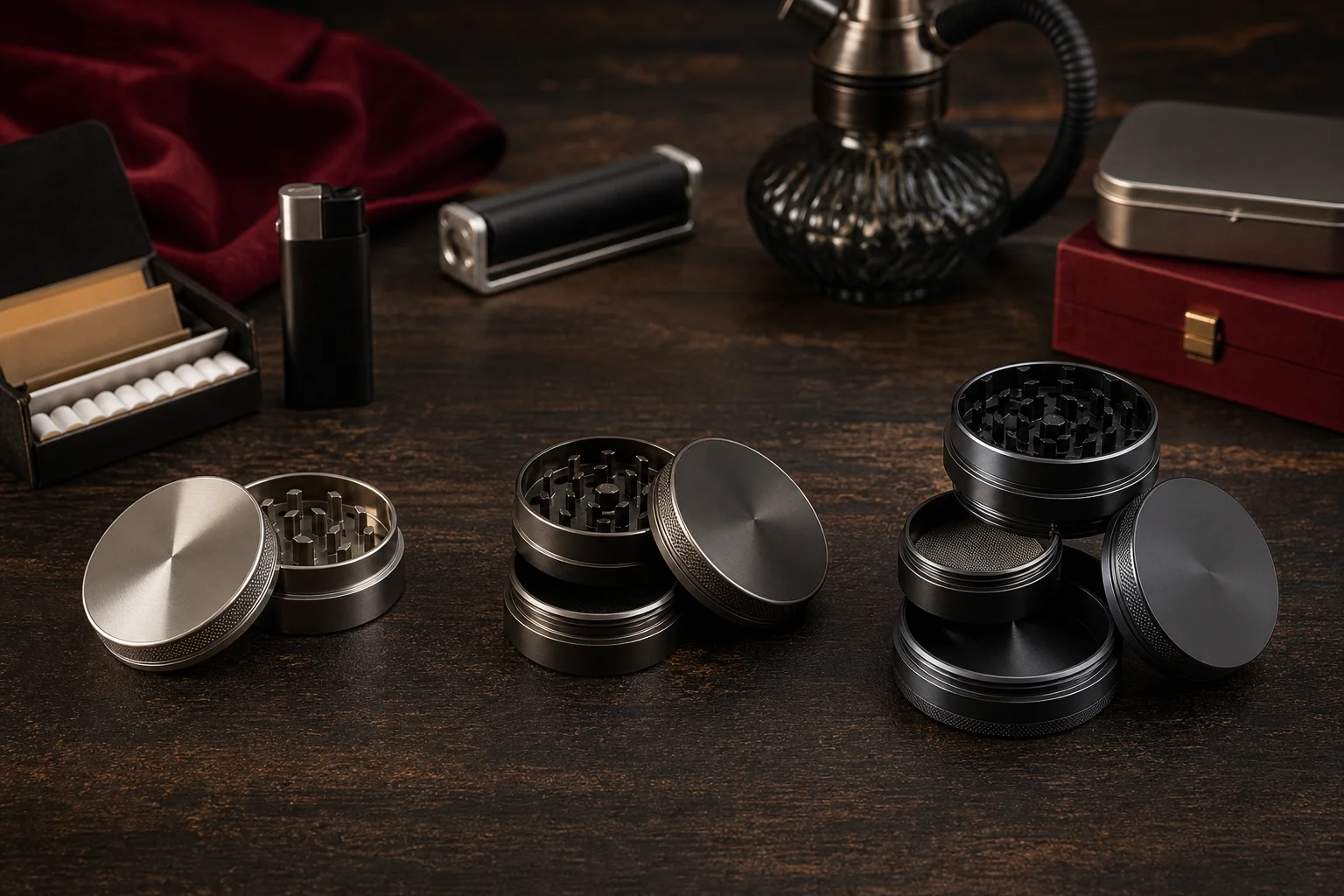 Grinders voor shagtabak: 2, 3 en 4 delig — hoe kies je de juiste