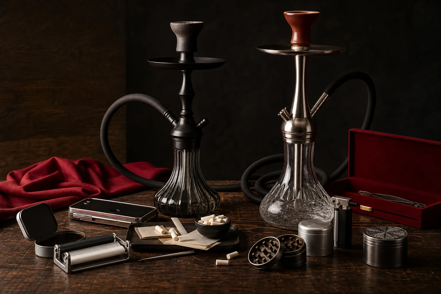 Narguile y cachimba: ¿son lo mismo? Diferencias, partes y accesorios