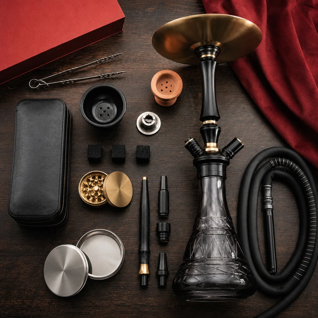 Narguile y cachimba: ¿son lo mismo? Diferencias, partes y accesorios
